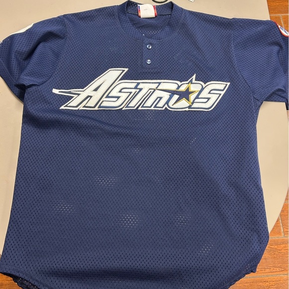 Vintage Houston Astros Majestic Pullover Jersey Size L